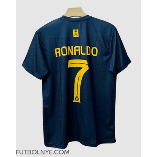 Camiseta Al-Nassr Cristiano Ronaldo #7 Visitante Equipación 2023-24 manga corta